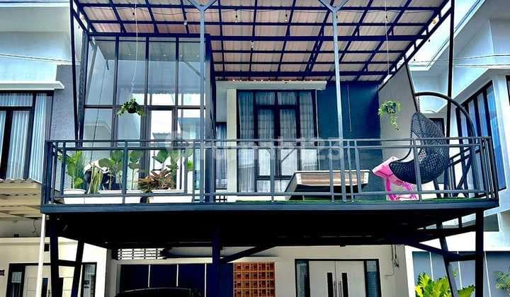 Rumah Villa Batu Full Furnish + Kolam Renang