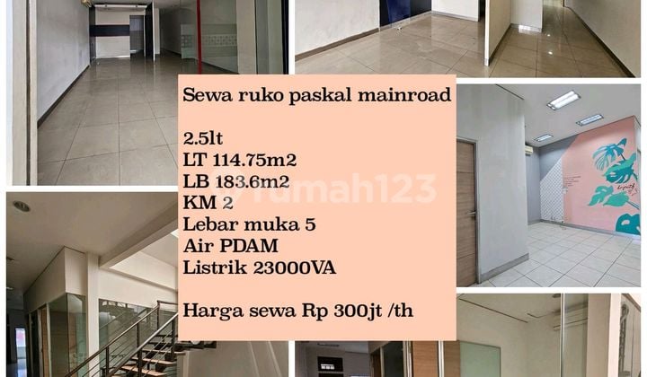 Sewa Ruko Paskal Mainroad Sewa Ruko Paskal Mainroad