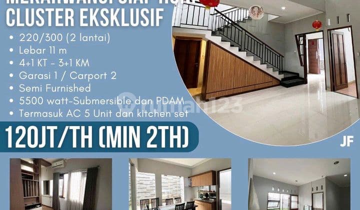 Rent House Mekarwangi Siaphuni Exclusive Cluster