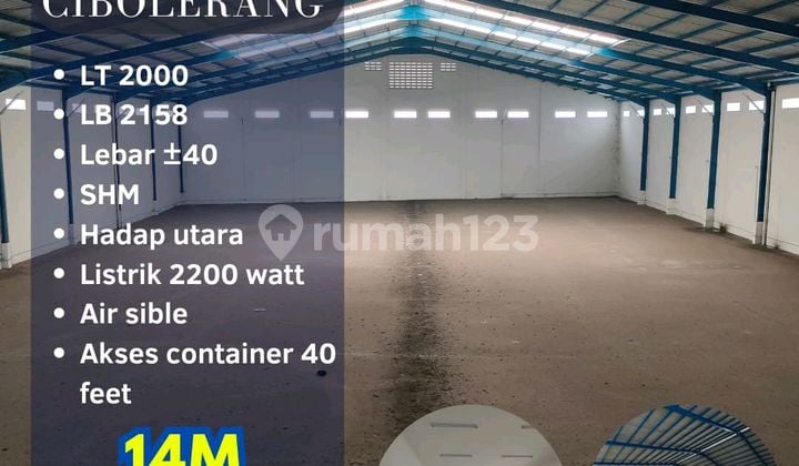 Jual Gudang Cibolerang Jual Gudang Cibolerang