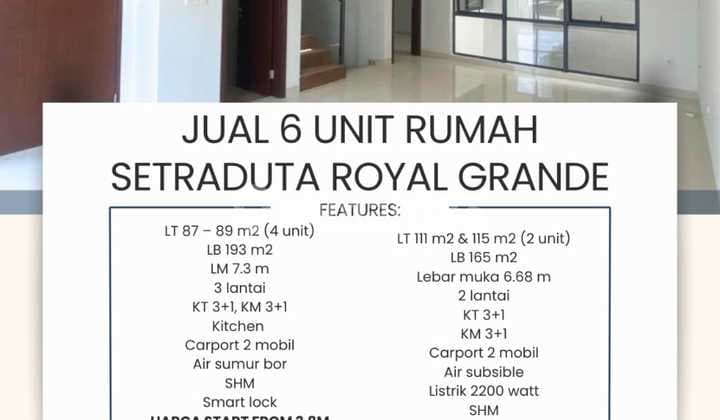 sell house SETRADUTA ROYAL GRANDE