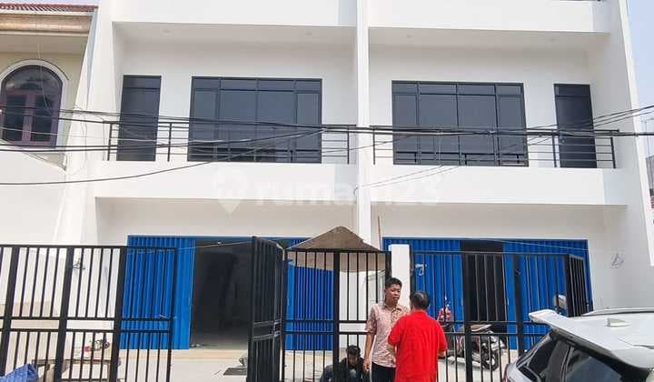 Ruko dwiwarna 3 1/4 lantai di jual cepat mangga besar karang anyar jakarta pusat