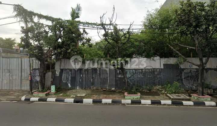 Tanah 489m2 di kemanggisan utama raya palmerah jakarta barat
