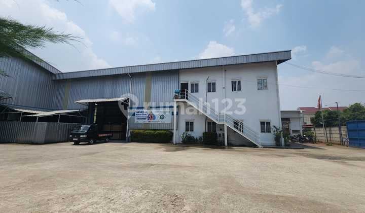 Dijual Murah Pabrik Siap Usaha di Kavling Dpr Serua Pamulang Tangerang Selatan