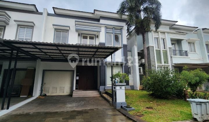 For Rent Fast Fully Furnished 190M2 House in Aquamarine Gading Serpong