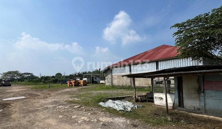 Dijual Tanah Padat Luas 1 Ha Ex Workshop Pool di Rancaiyuh Kp. Babat Legok Tangerang