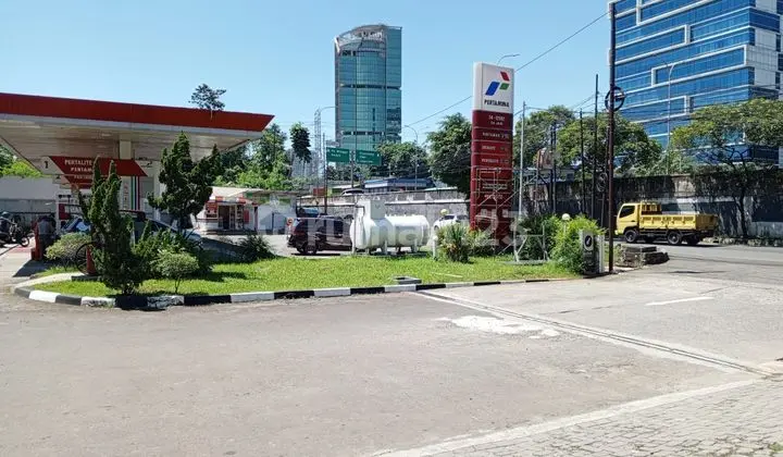 Flash Sale Di Jual Tanah Free Usaha SPBU di TB Simatupang, Masih Beroperasi