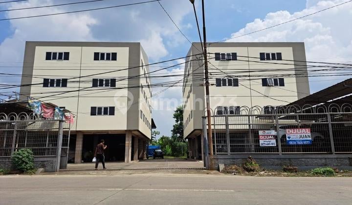 FOR SALE QUICKLY 4-STORY CAR WORKSHOP BUILDING ON JL. RAYA PLP CURUG