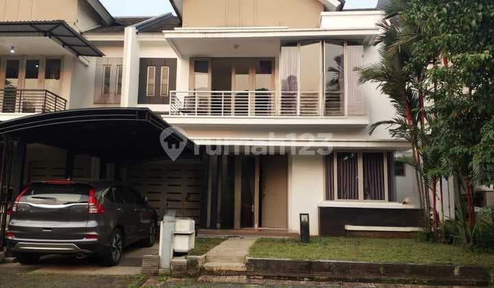 Dijual Rumah Bagus, Lingkungan Asri, Siap Huni, Di Delatinos Bsd