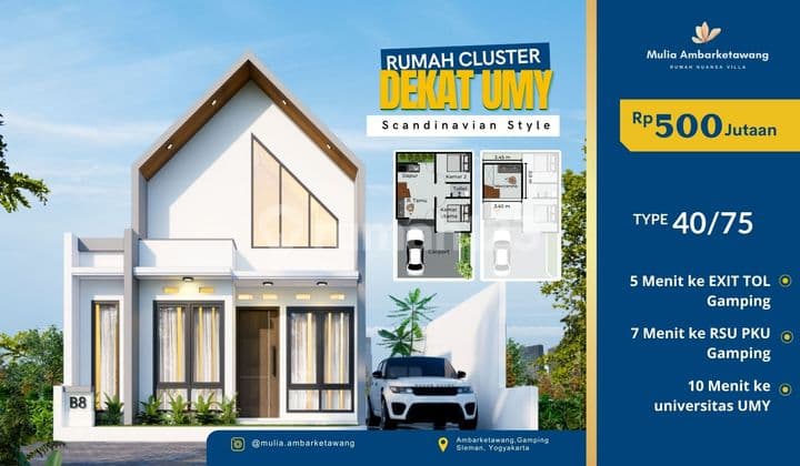 Rumah Jogja Barat, Akses Mudah ke Semua Fasilitas!