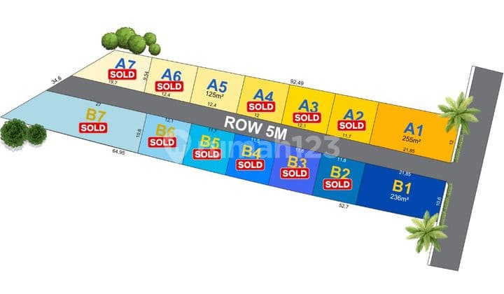 Limited Units! SHM Land Plots in the Strategic Location of Godean