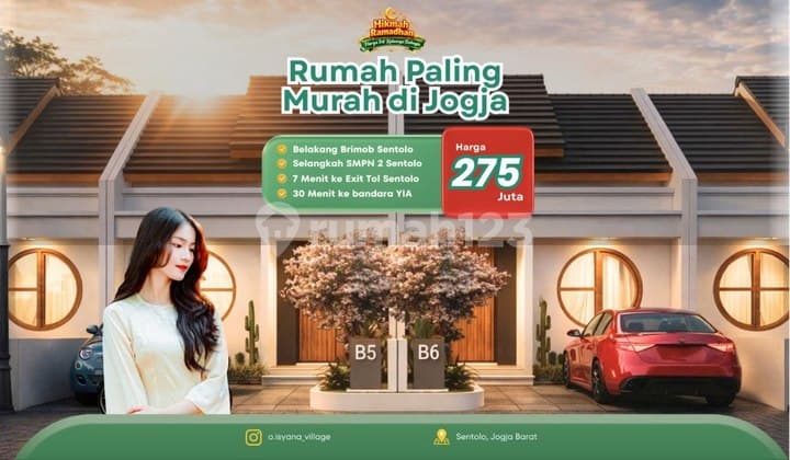 Miliki Hunian Sendiri di Sentolo Kulon Progo Mulai 275 Jutaan dengan Lokasi Berkembang