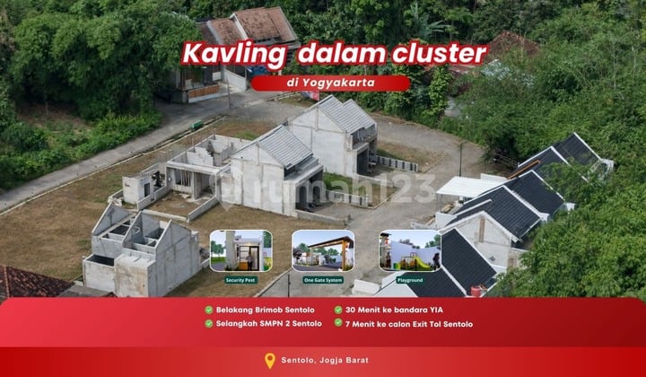 Tanah Strategis Jogja Hanya 100 Jutaan Dalam Cluster di Sentolo