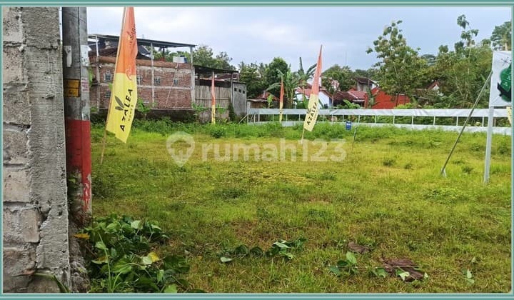 Jual Tanah Yogyakarta Dekat Alma Ata 100M ke Jl Utama