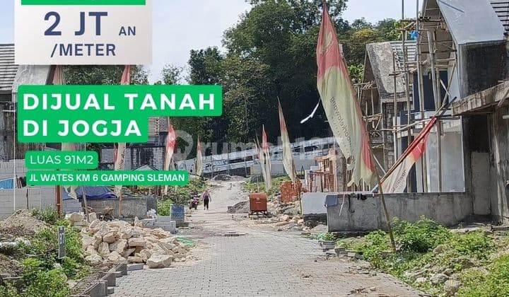 Tanah Kavling Sleman Harga 100 Jutaan Dalam Perumahan di Gamping