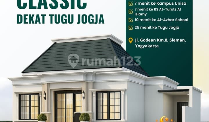 Rumah Dekat Ringroad Jogja Godean American Classic 700 Jutaan