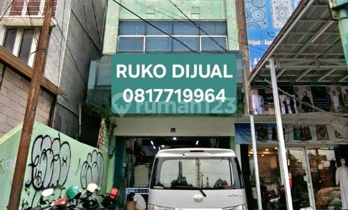 Dijual Cepat Ruko Jalan Raya Serpong + Tanah Luas Cocok untuk Kontrakan