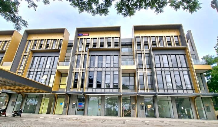 Disewakan Ruko Iconix Studio Loft Bsd 4 Lt + Private Lift - Hadap Jalan Raya Utama