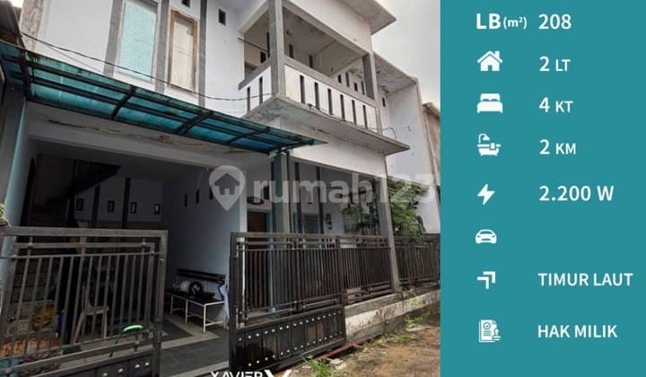 J080 Harga Murah ! Rumah 2 Lantai Dekat Exit Tol Karanglo Malang