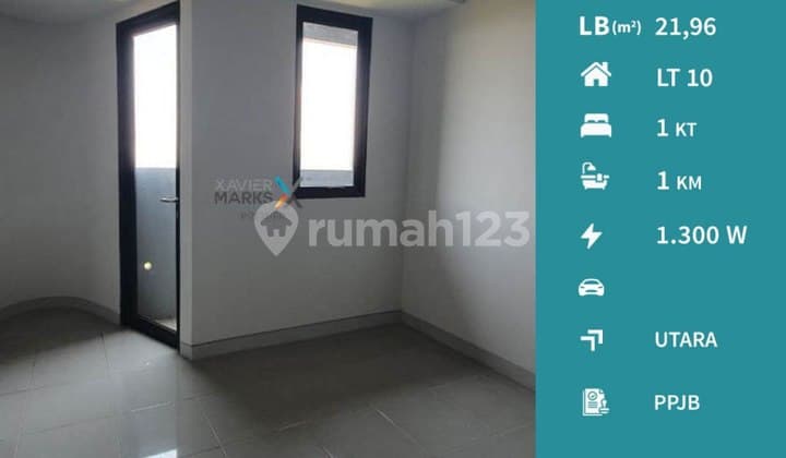 J49 Jual Rugi ! Apartement Type Studio View Kota Malang
