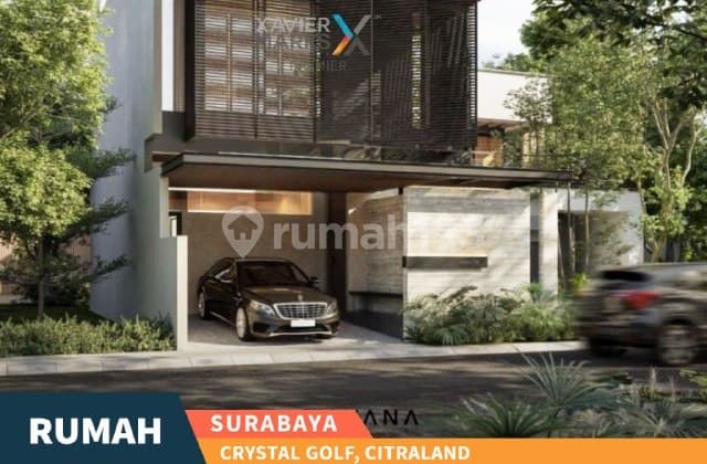 K23 Dijual Rumah Baru di Citraland Utama, Cluster Crystal Golf, Surabaya