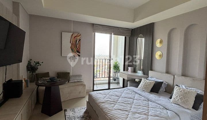 Dijual Apatemen Cleon Park Type Studio Murah Furnish Selangkah Ke Aeon Mall Jakarta Garden City, Cakung