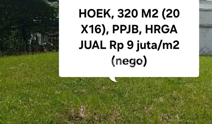 Jual Kavling Hoek Taman Chrysant 2, Bsd Jual Kavling Hoek Taman Chrysant 2, Bsd