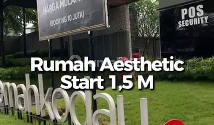 Rumah Baru Modern Style Lingkuang Bersih Tidak Banjir Keamanan 24Jam
