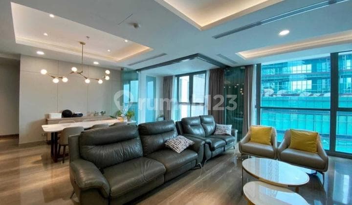 Nice and Spacious 4BR Apt with Strategic Location At Kemang Village