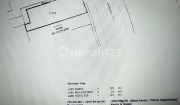 Land Suitable for Business Strategically Located in East Pinangsia