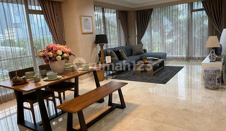 Nicely Furnished 3Br Apt With Easy Access Location At Istana Sahid Sudirman