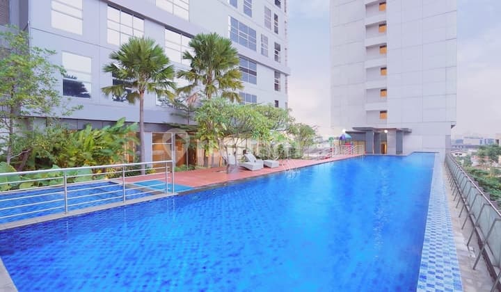 Cozy 2Br Apt With Complete Facilities And Easy Access Area At Kencana Residences