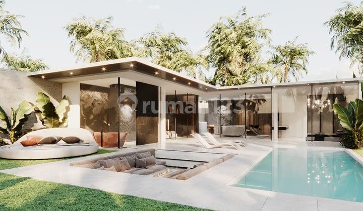 Nikmati Kemewahan Murni di Villa 2 Kamar Tidur Elegan Kami yang Terletak di Kawasan Kerobokan yang Menawan