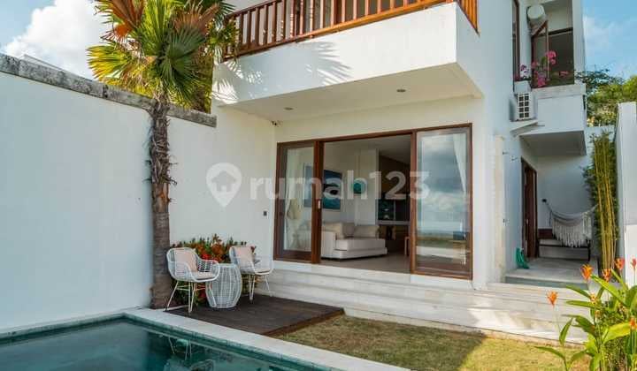 Villa 1 Kamar Tidur Bergaya dengan Kolam Renang Infinity di Bingin – Sewa 20 Tahun
