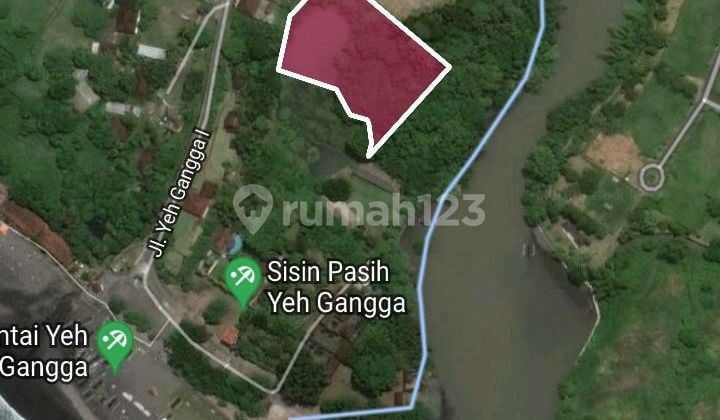Tanah dekat pantai nyeh gangga lingkungan nyaman dan asri