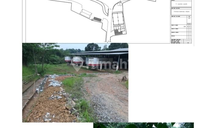 Tanah plus Workshop sudah di pagar keliling