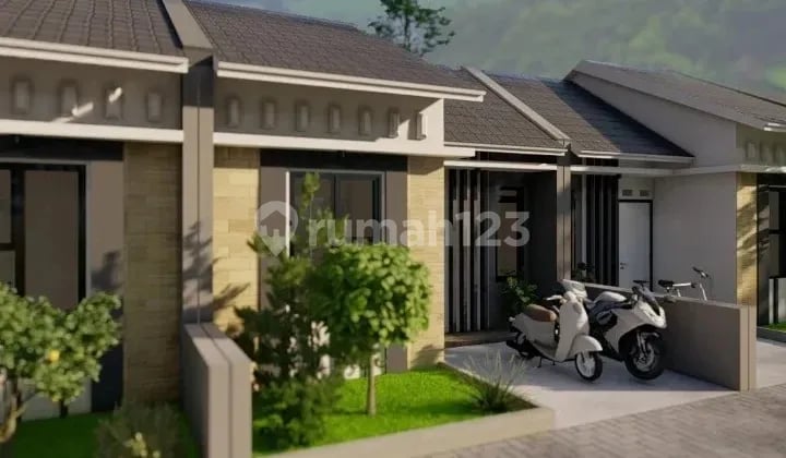 Rumah 1lantai Full Bata Merah 200jtan