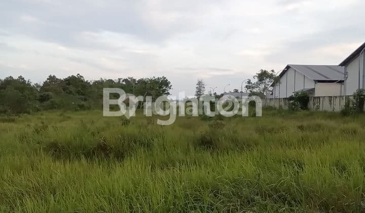 TANAH DATAR DI KAWASAN INDUSTRI KARIANGAU COCOK DIBANGUN PERGUDANGAN