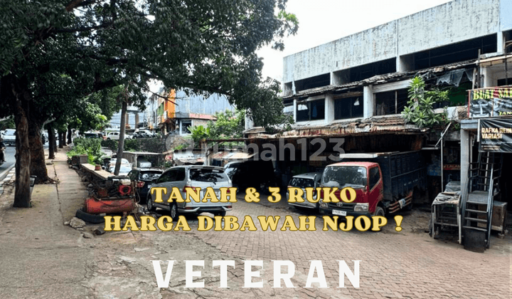 Tanah dan Ruko di Lokasi Strategis Veteran Raya SHM