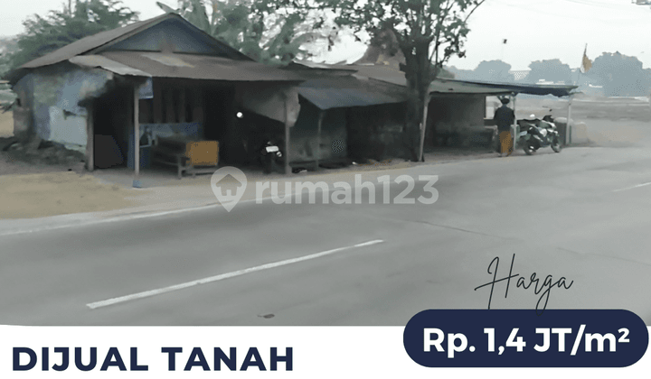 Land for Sale on Pantura Street, Pemalang Tegal Border.
