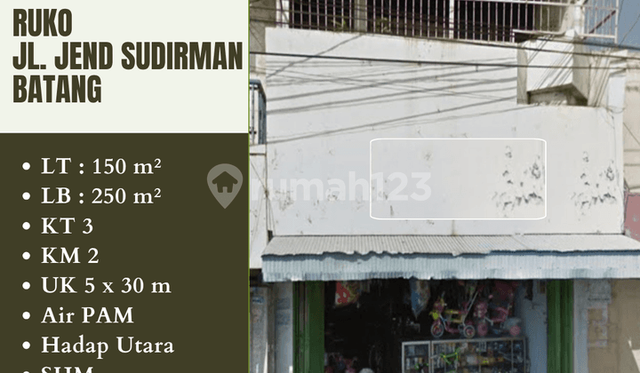 RUKO JL. JENDRAL SUDRIMAN BATANG