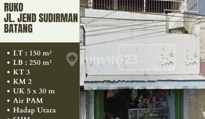 RUKO JL. JENDRAL SUDRIMAN BATANG