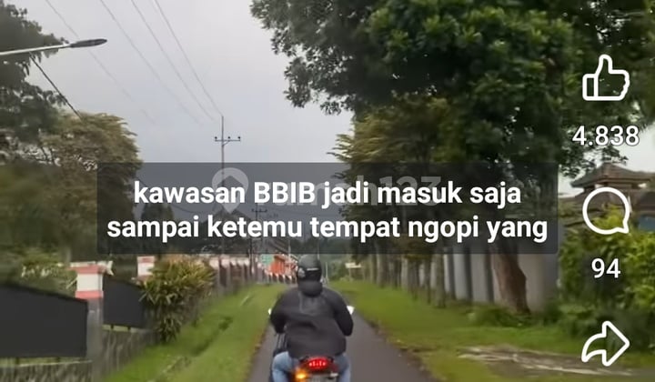 Singosari, Sebelah Bbib Singosari Kawasan Wisata Cocok Untuk Perumahan Atau Villa
