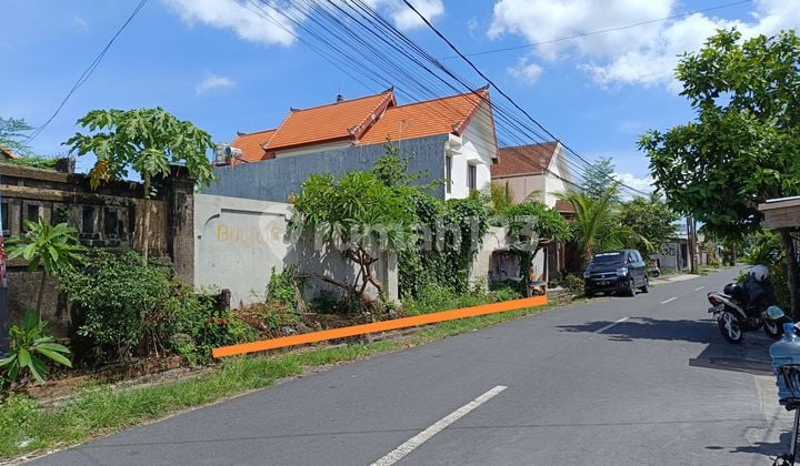 Ideal spacious land for sale, ready to build in a well-organized environment, Renon near Sanur-Denpasar