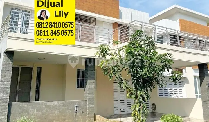 Rumah Exclusive di The Leaf Siap Huni Sudah Semi Furnished