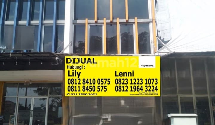 Affordable 2-Story Shop House near Esa Unggul University in Garden Boulevard
