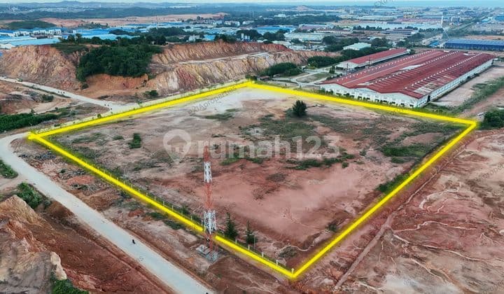 Dijual Lahan Industri 5 Hektar Kawasan Kabil Jl Raya Pelabuhan