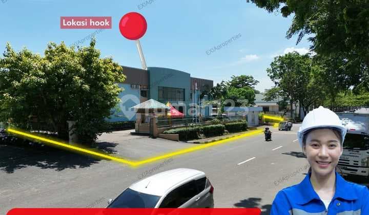 Dijual Gudang / Pabrik Manufaktur Posisi Hook di Kawasan Industri Panbil Industri Park Batam