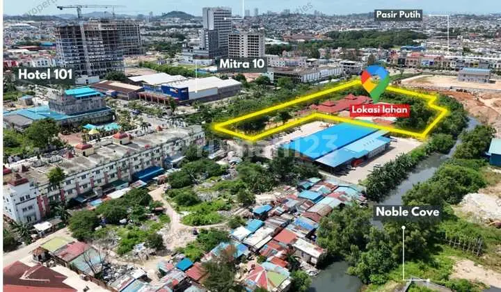 Dijual Tanah Kavling Strategis di Batam Centre Core, Kawasan Bisnis dengan Nilai Sangat Tinggi
