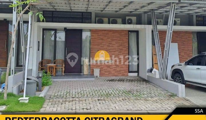 Rumah Minimalis Full Furnished Di Perumahan Redterracotta Citragrand Semarang